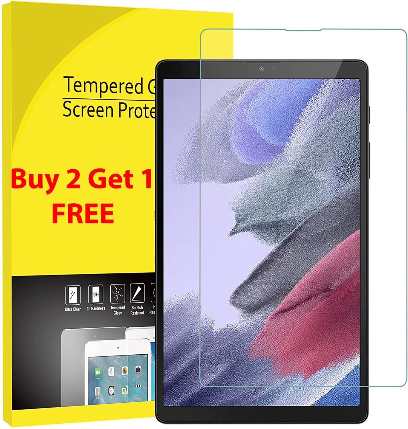 Tempered Glass Screen Protector For Samsung Galaxy Tab A7 Lite T225 / T220 8.7