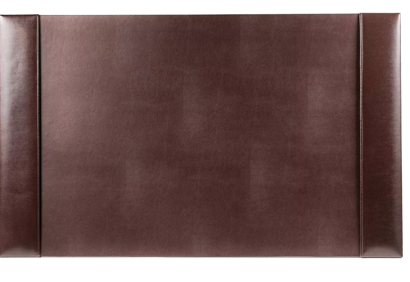 Dacasso Bonded Pad, Side Rails Leather Desk Blotter for Writing, 30 x 18