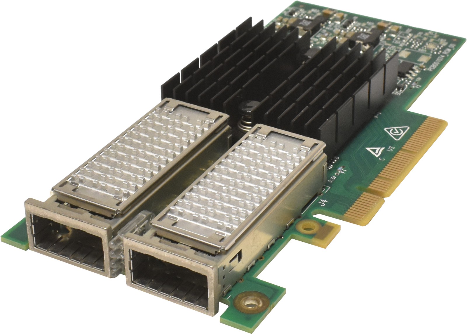 Mellanox CX354A ConnectX-3 QDR 40Gb QSFP+ Dual Port MCX354A-FCCT No Bracket