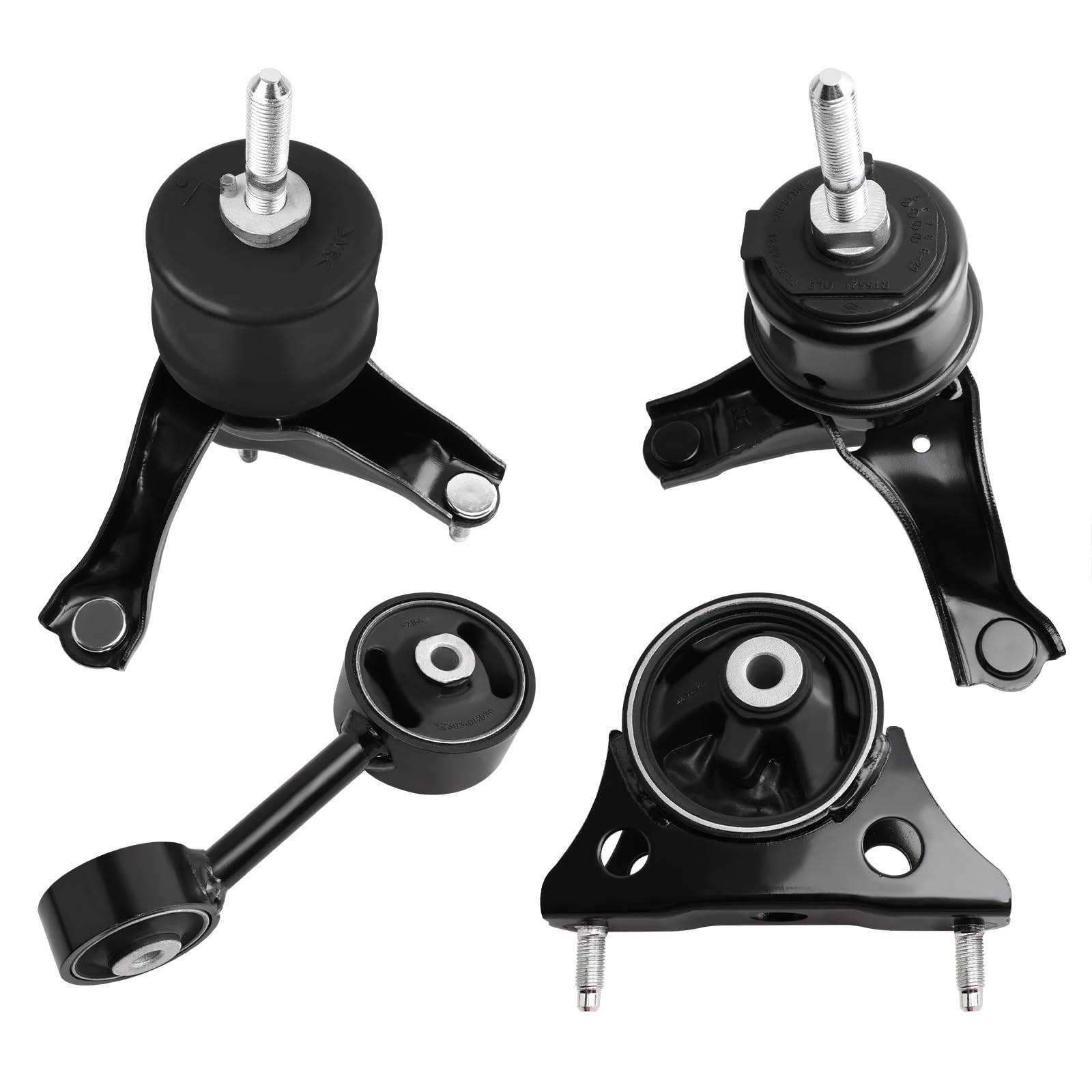 Engine Motor and Transmission Mount Kit Compatible with 2004-2007 Highlander ...