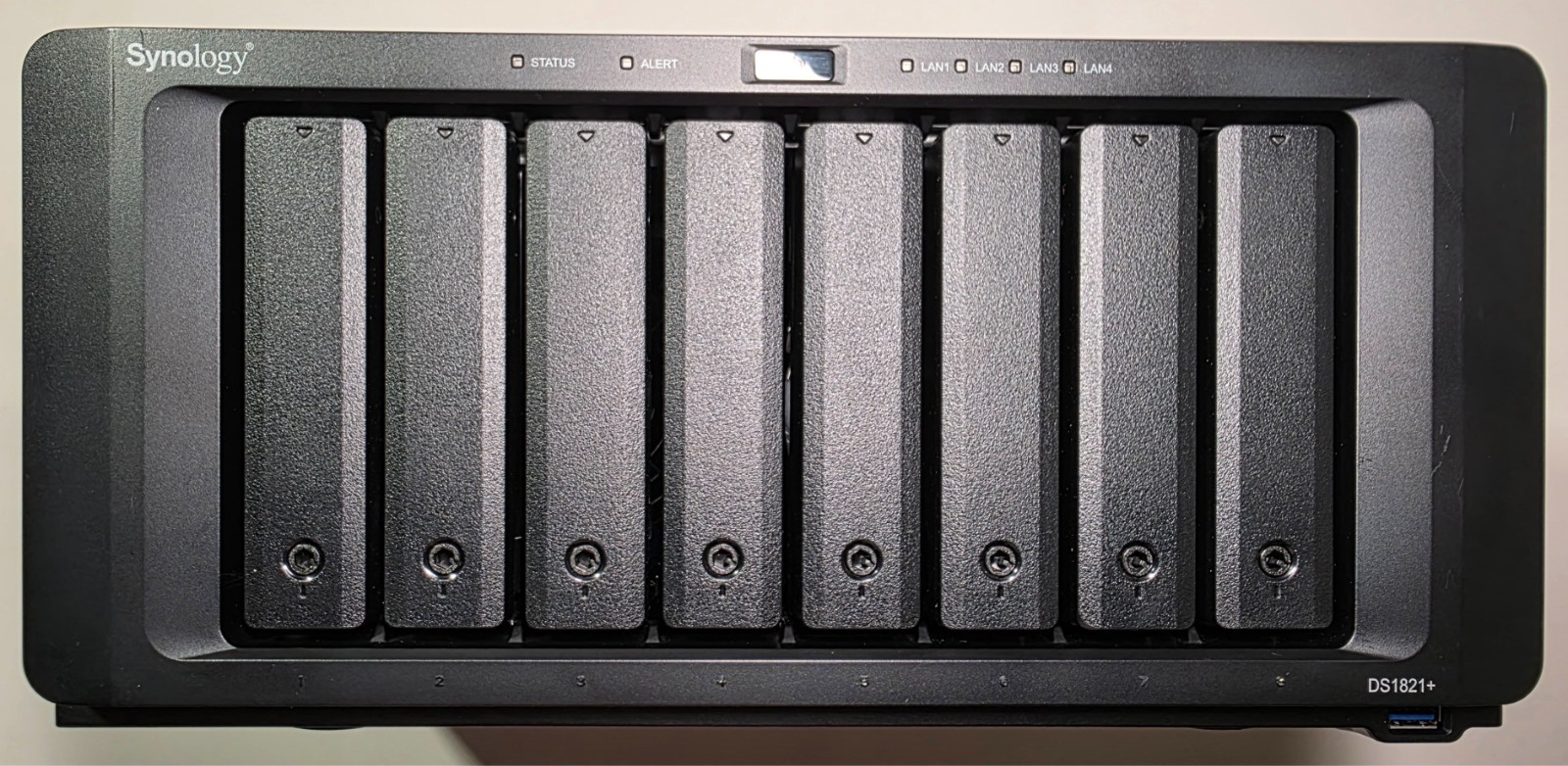 NAS Synology DS1821+, 8Bays, 64GB RAM
