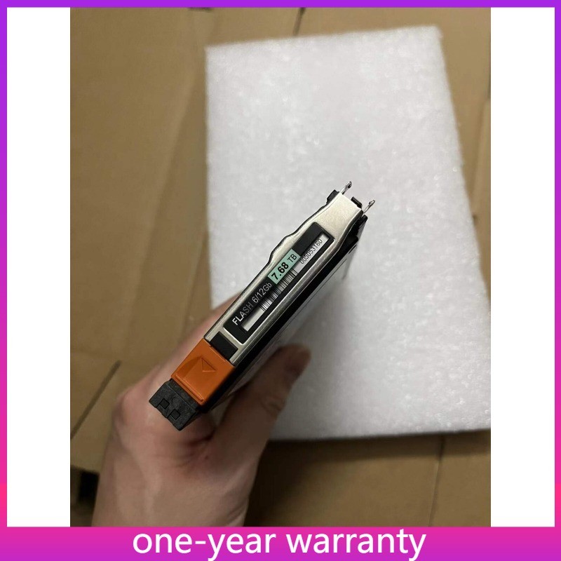 1PCS D4 2SFXL2 7680 EMC D4-2SFXL2-7680 005053160 005053161 7.68TB SAS SSD Hard