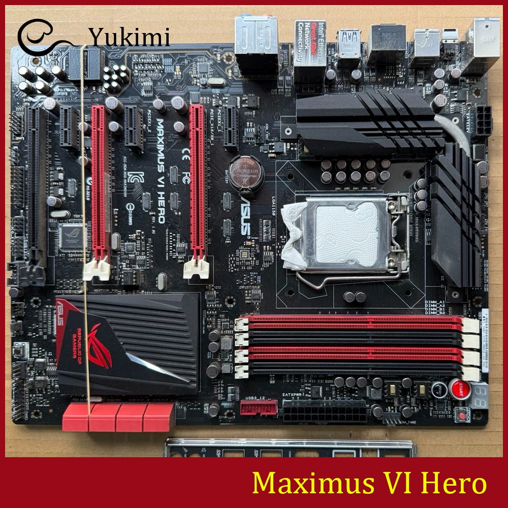 FOR ASUS Maximus VI Hero DDR3*4 LGA 1150 32GB HDMI ATX Ｍotherboard Test OK