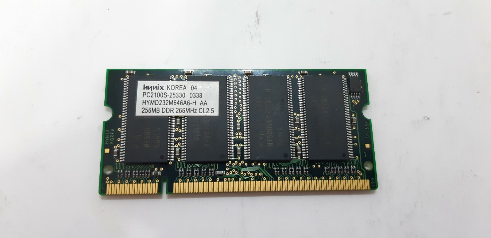 HYNIX PC2100S-25330 HYMD232M646A6-H AA 256MB DDR-256 MHz CL2.5 RAM
