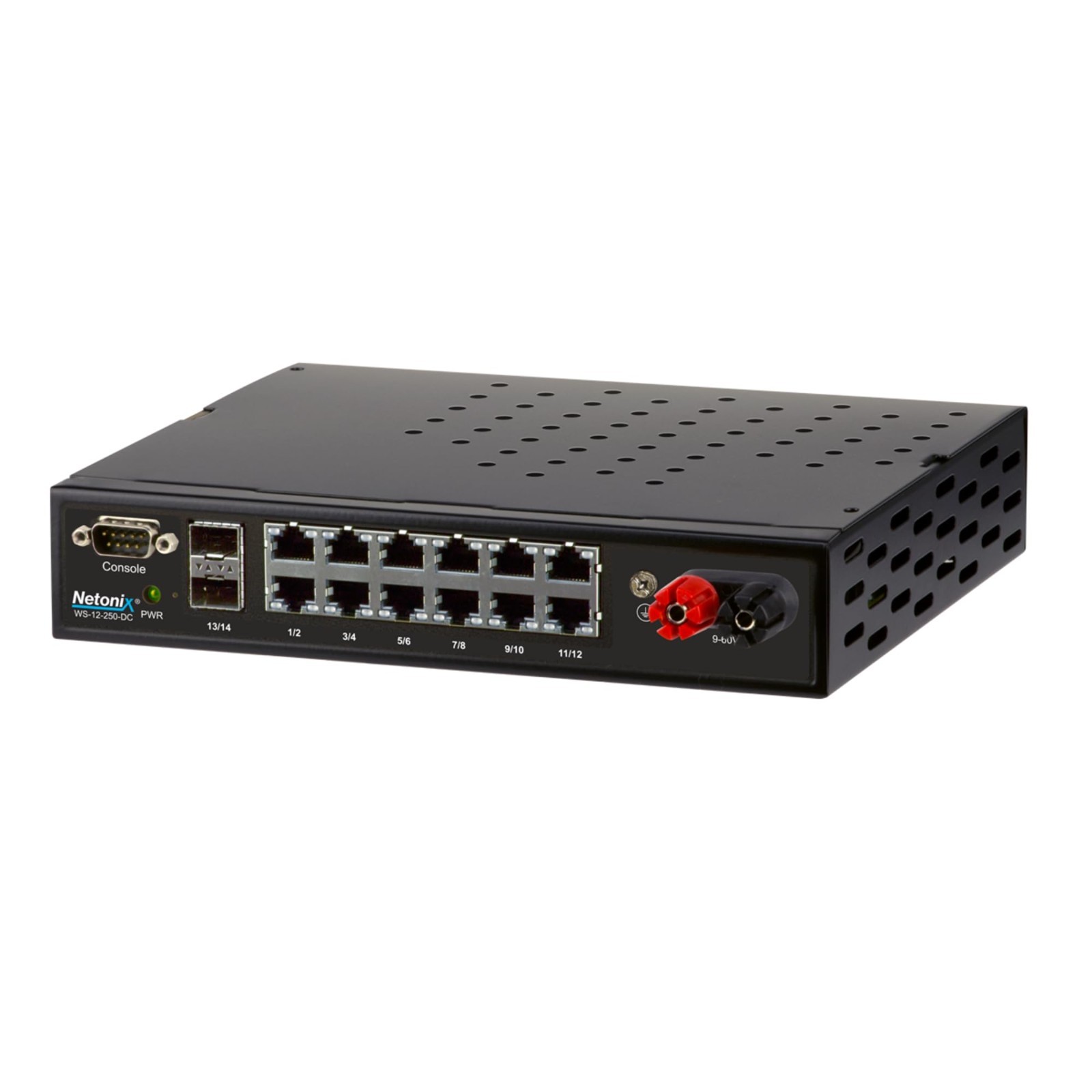Netonix WS-12-250-DC 12 Port Rack Mountable Ethernet Switch
