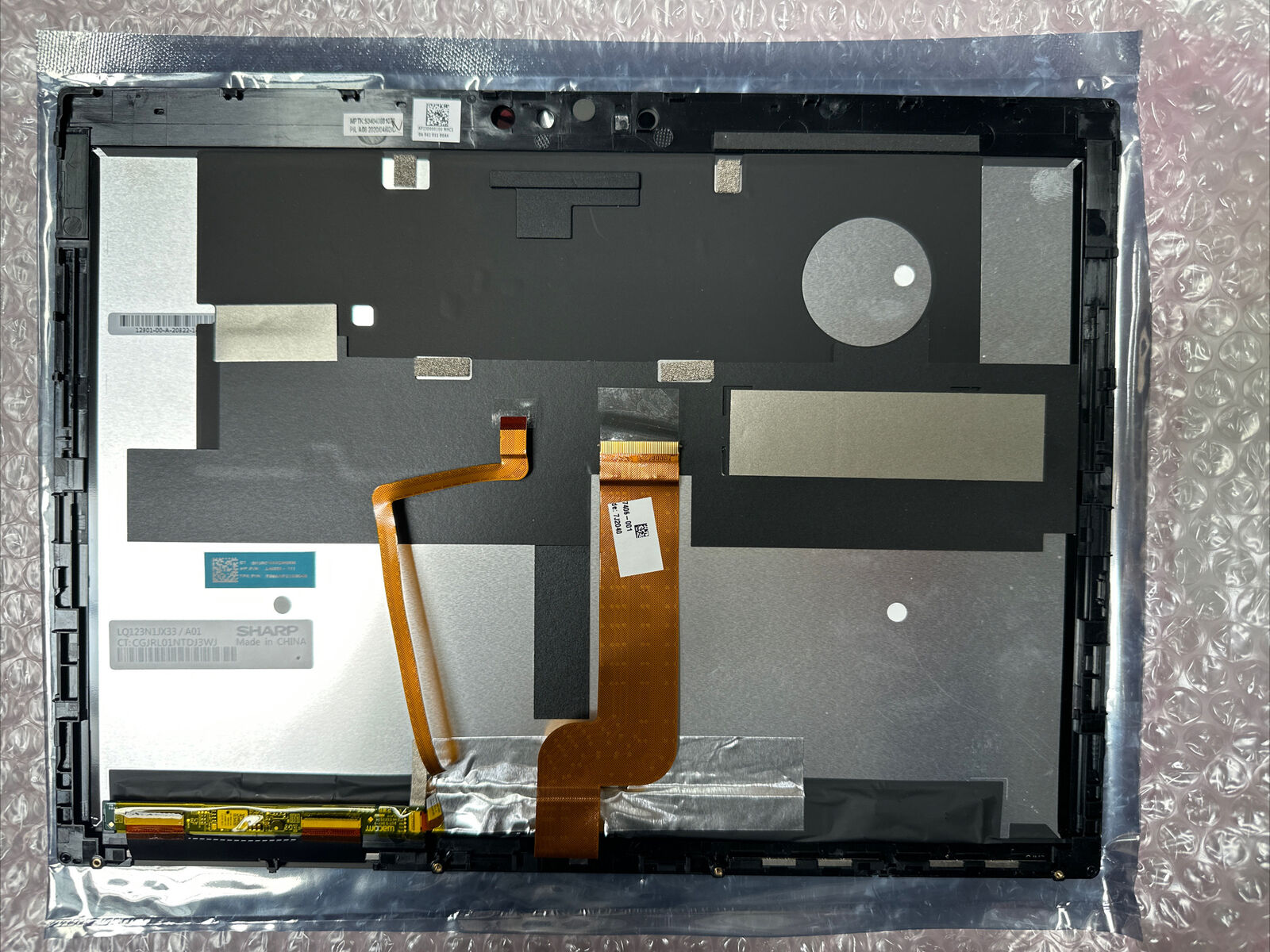 HP ELITE X2 G4 touch screen assembly LQ123N1JX33,L67406-001