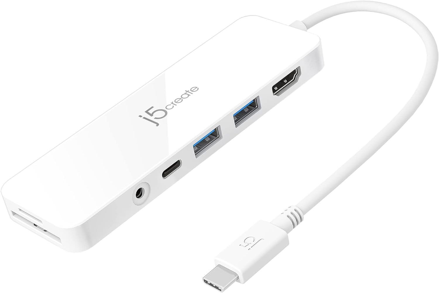 J5create USB-C Multi-Port Hub with Power Delivery HDMI, USB & SD Card (JCD373)™