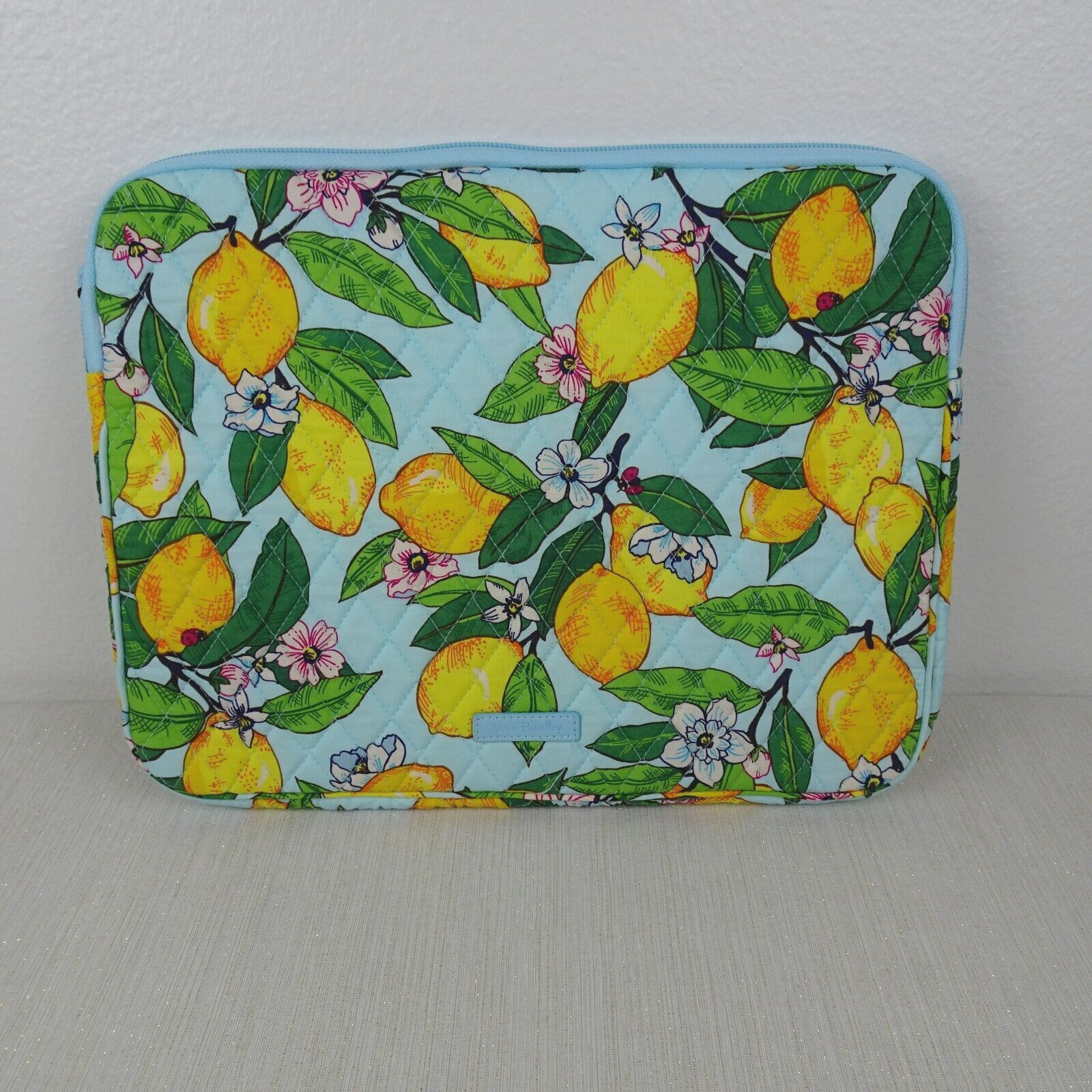VERA BRADLEY Laptop Sleeve Case Factory Style LEMON GROVE Multicolor NWT $59