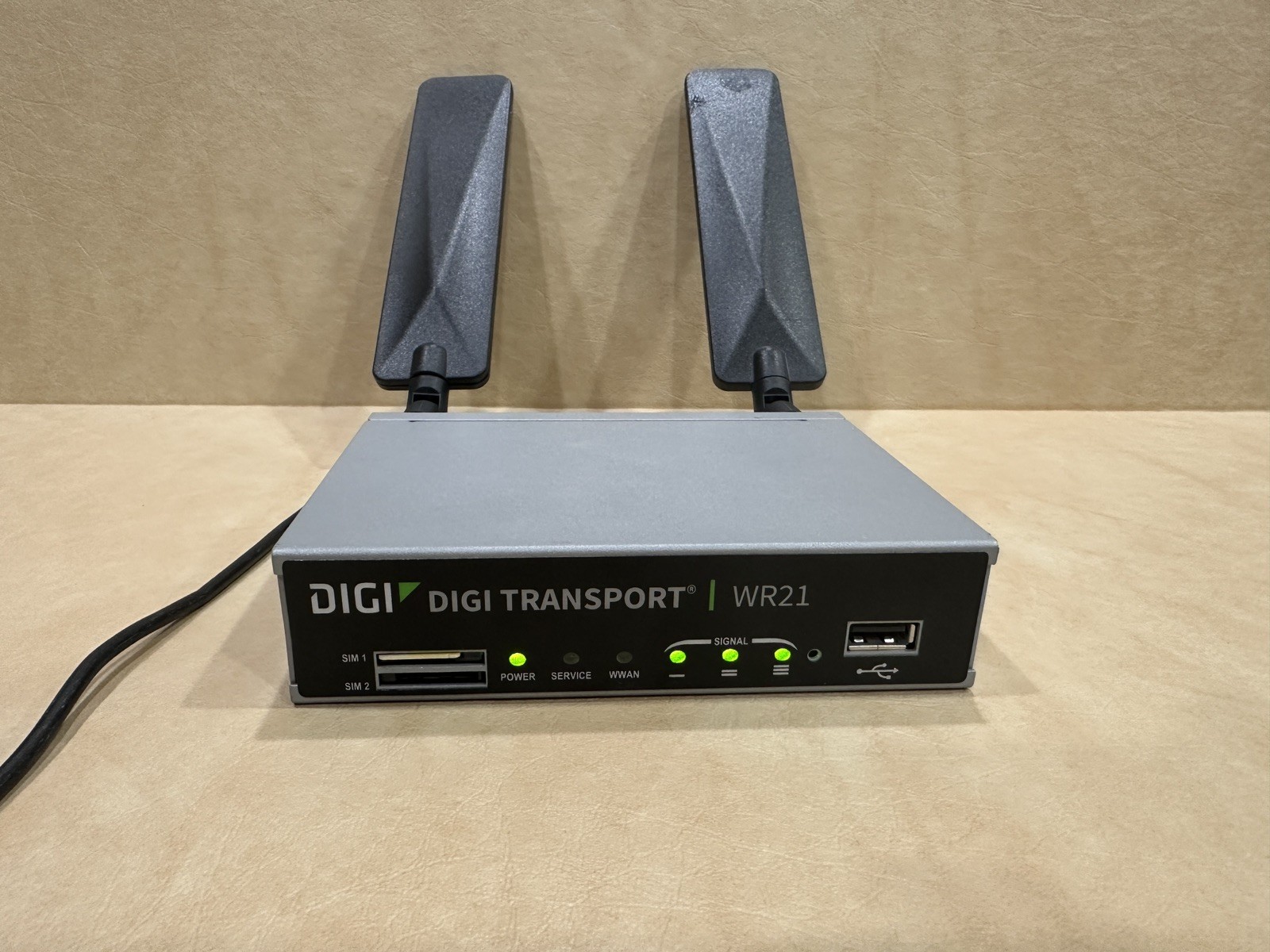 Digi Transport WR21-M52B-DE1-SB Cellular Router AC