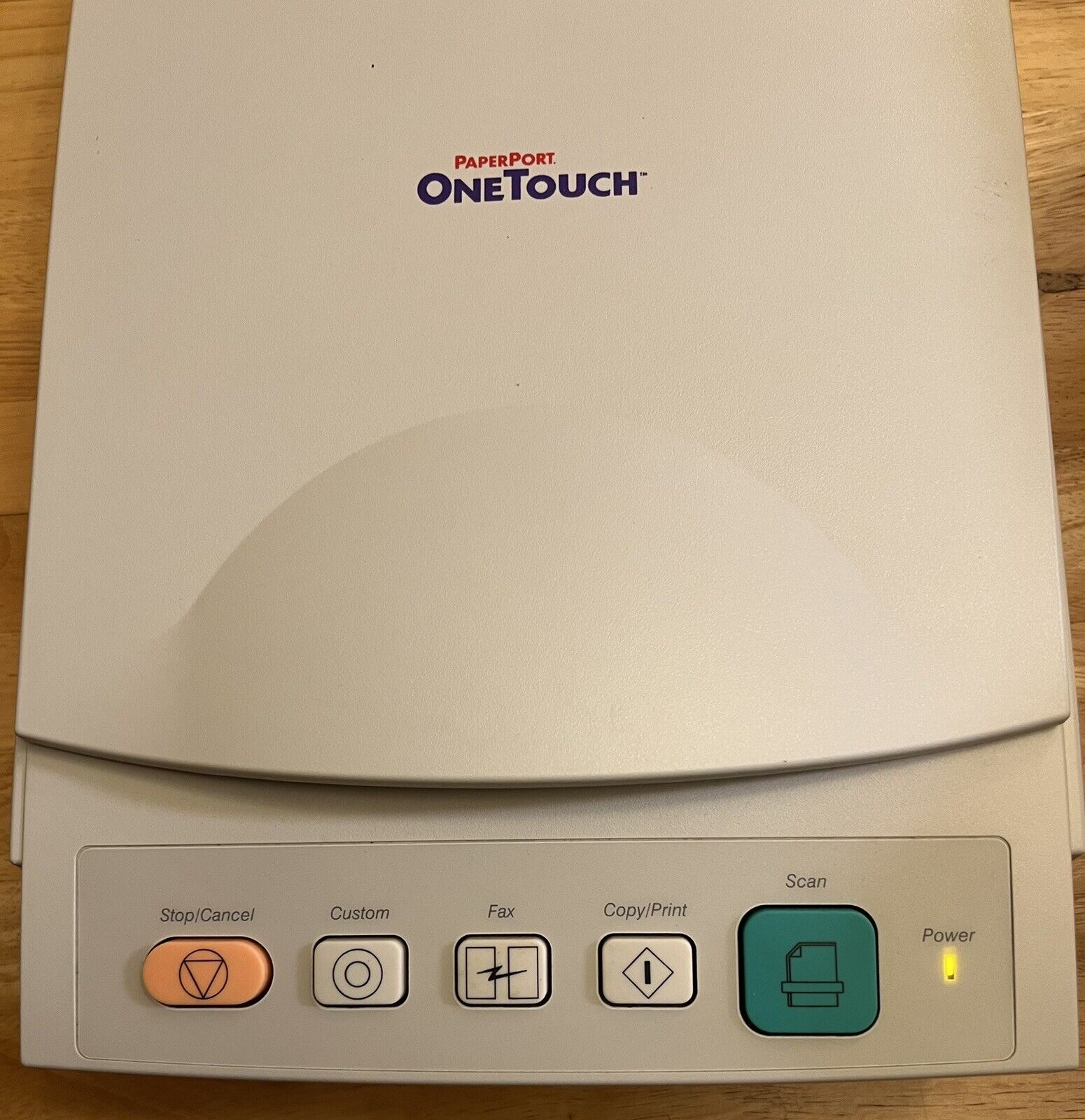 Visioneer PaperPort OneTouch Flatbed Scanner