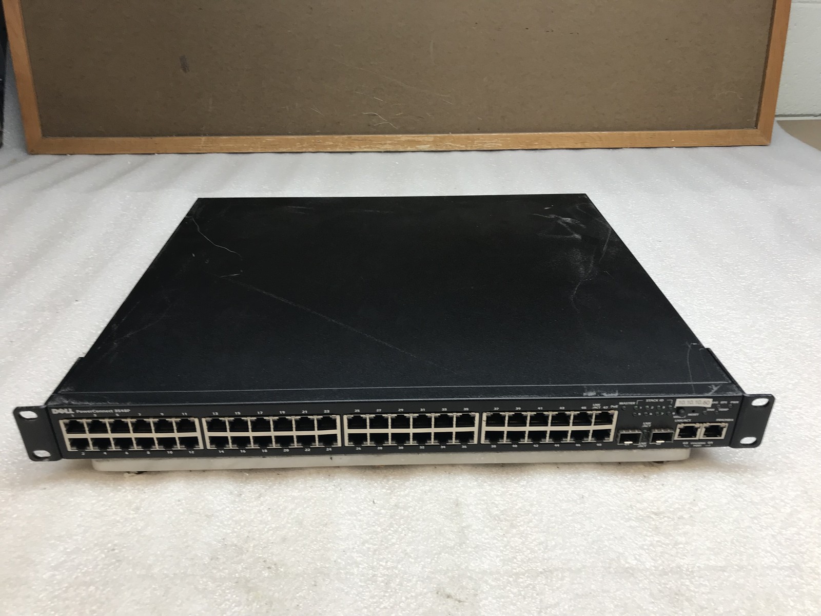 Dell PowerConnect 3548P 48-Port PoE Managed Gigabit Ethernet Switch