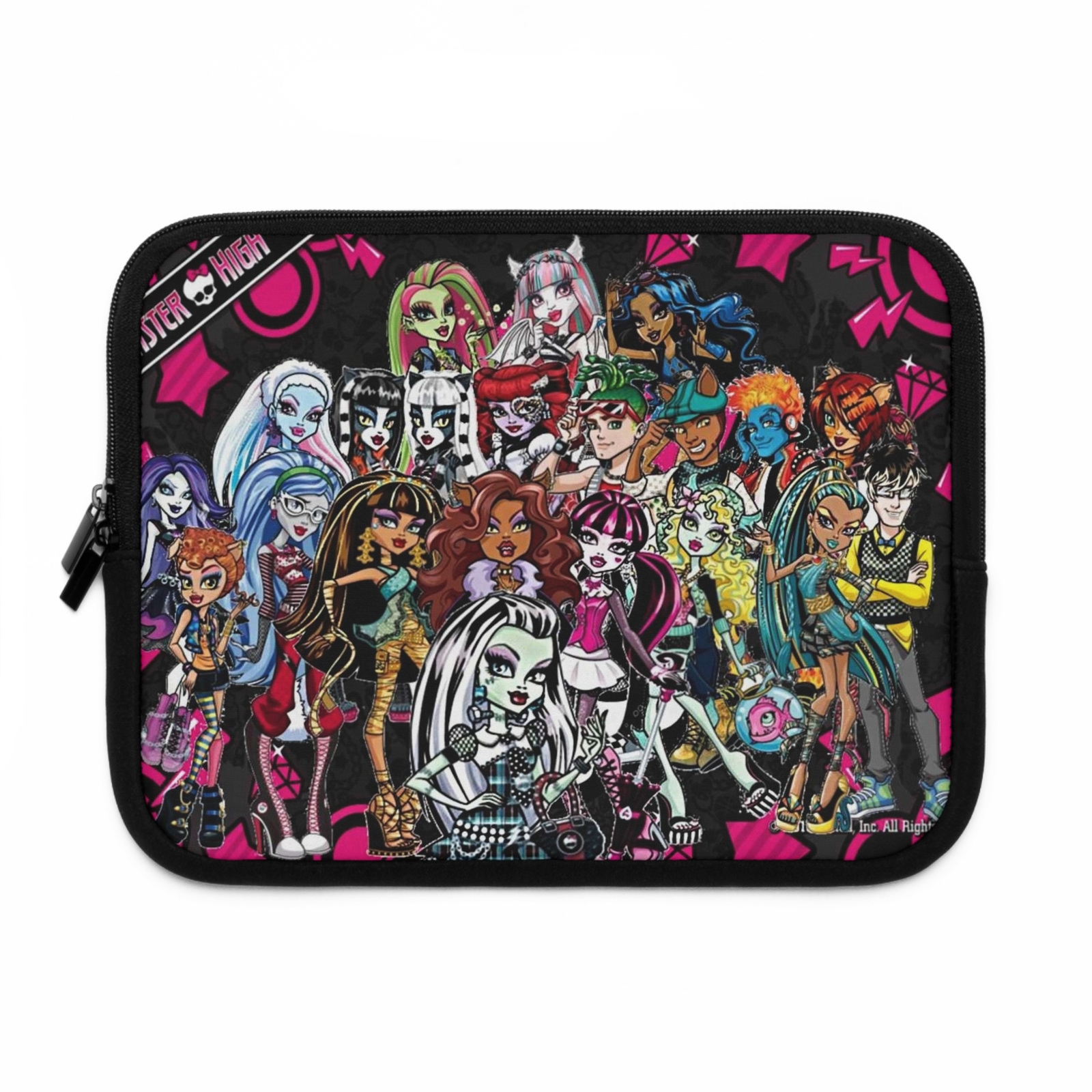 Monsters Design Laptop Sleeve