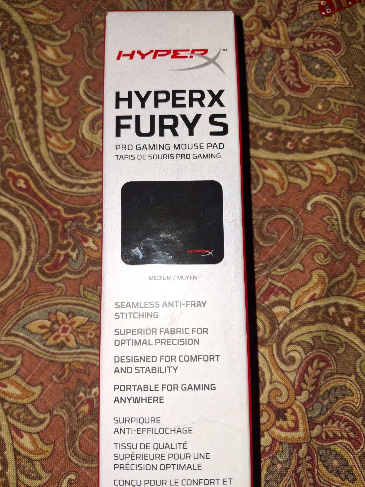 Ultra-Premium HyperX Fury S (Large) – Pro Gaming Mouse Pad