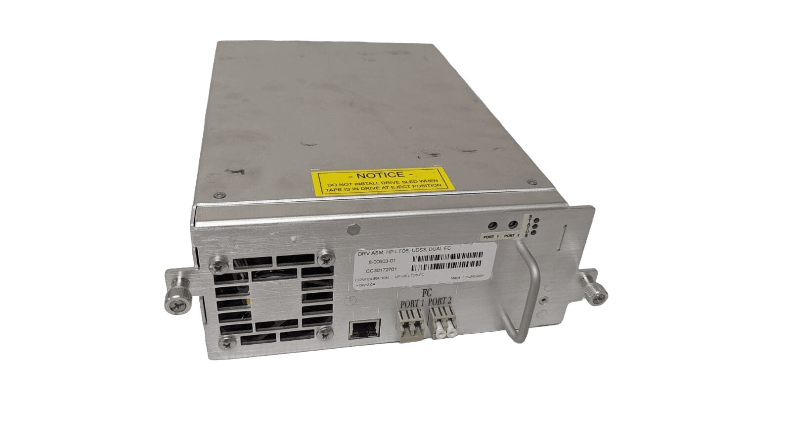 QUANTUM TAPE DRIVE LTO-4 HP LIBRARY UF-IN-LTO4-FC QTM 8Gb