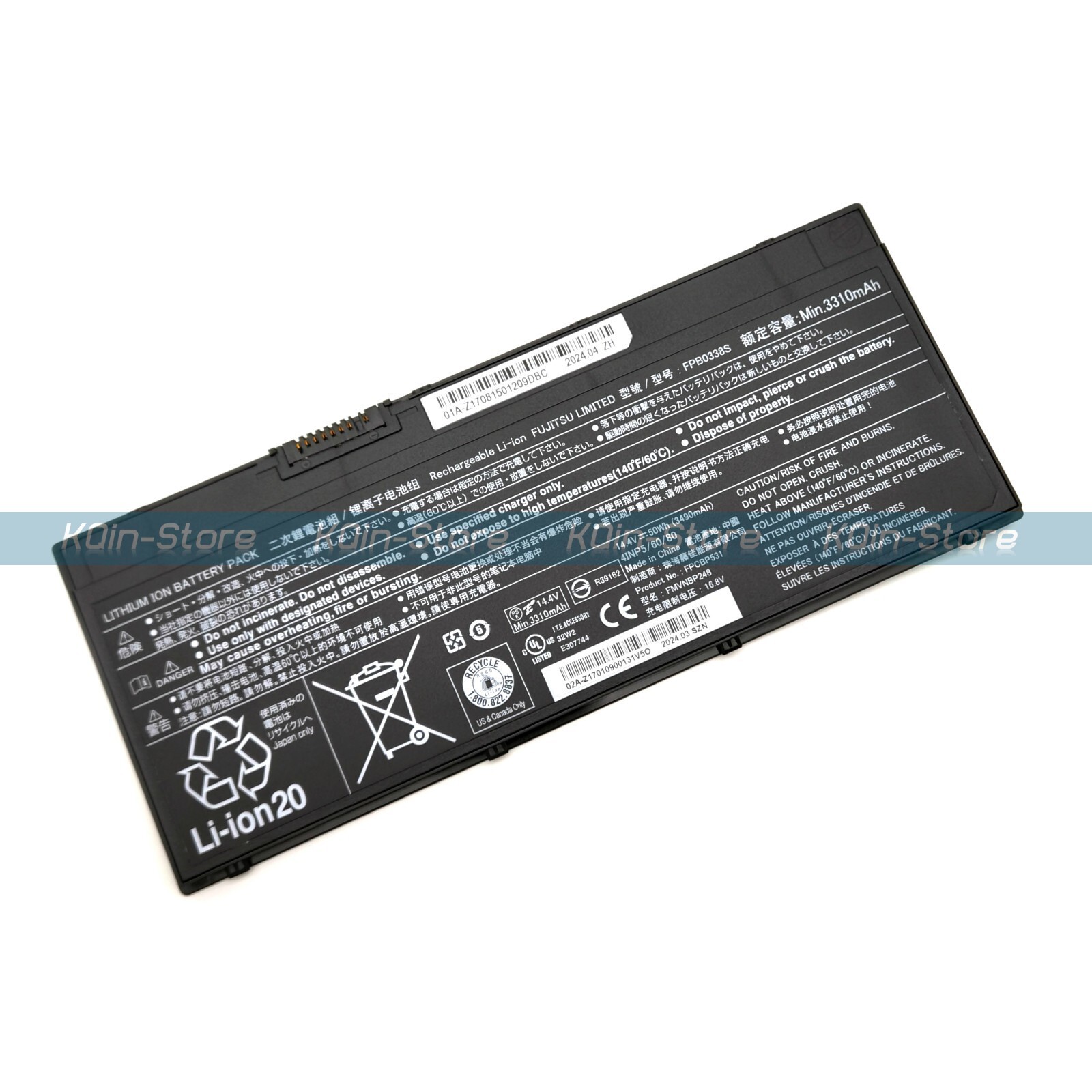 New Genuine FPB0338S FMVNBP247 Battery for Fujitsu LifeBook E548 E558 U747 U748