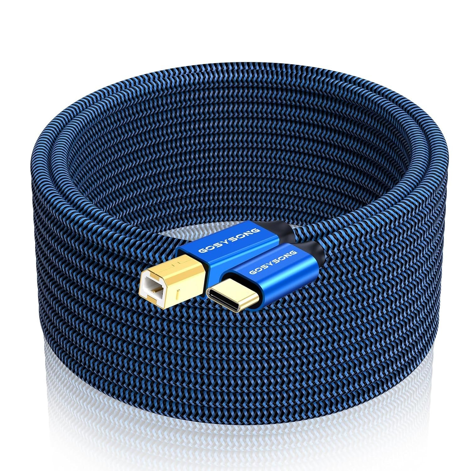 USB C Printer Cable 20ft, USB C to USB B Printer Cable, High Speed Printer Cable