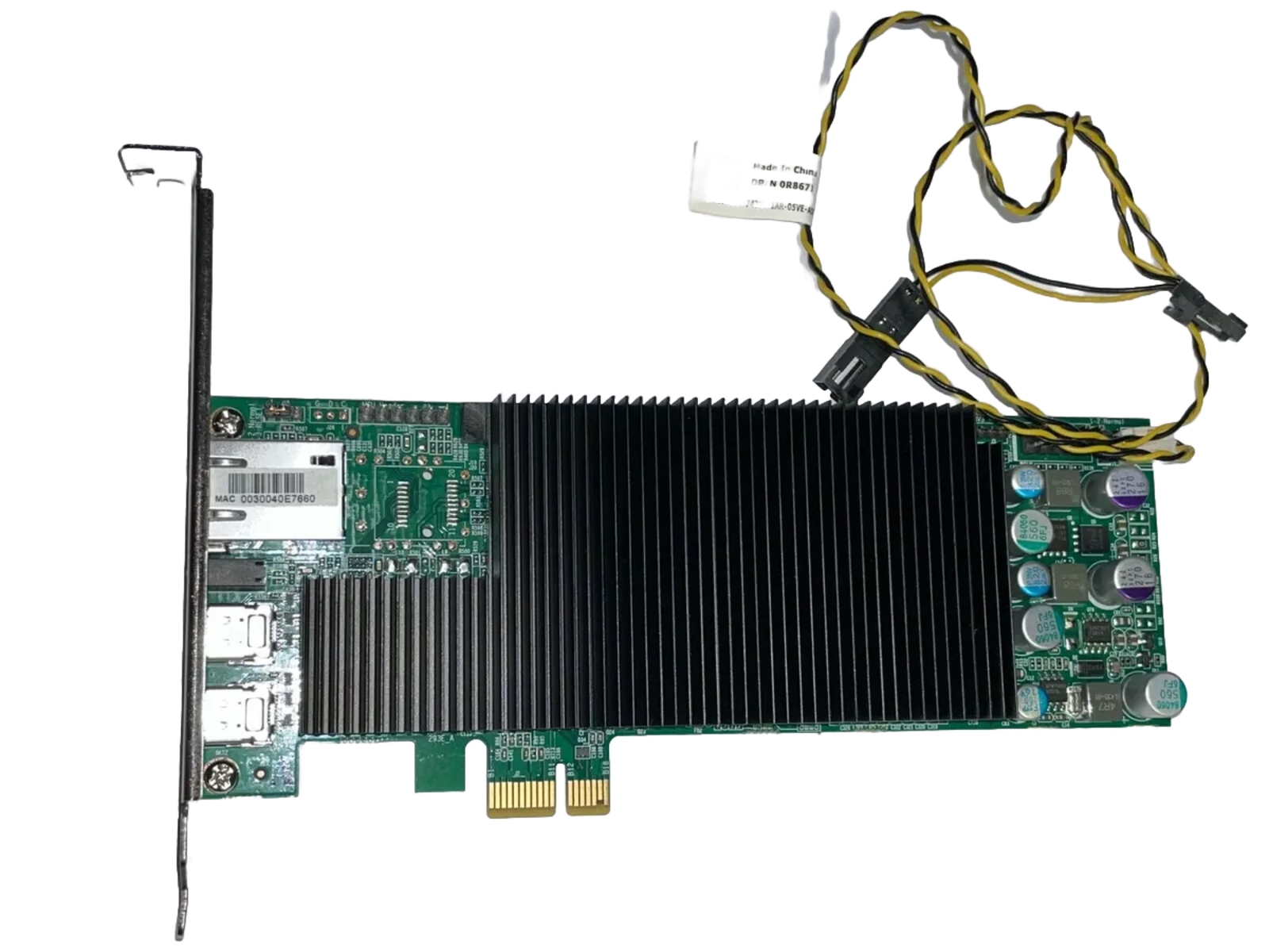 DELL Teradici TERA 2220 PCoIP Dual DP Ports PCIe x1 3.0 Remote Access 00YT6G FP