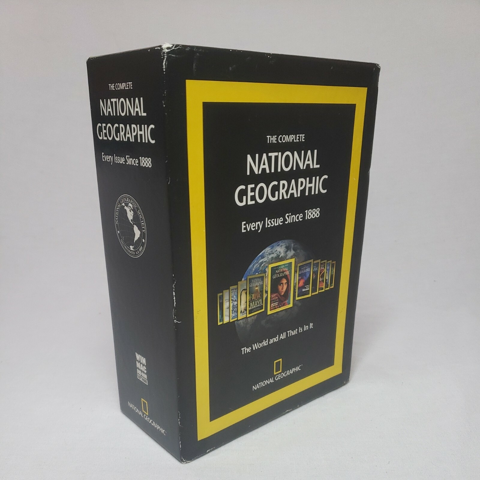 The Complete National Geographic Every Issue 1888-2008 WIN MAC DVD-ROM Disc Set