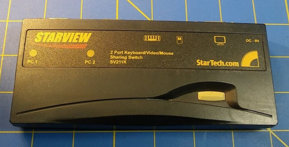 StarTech Starview SV211K 2 Port Keyboard/Video/Mouse Sharing Switch.