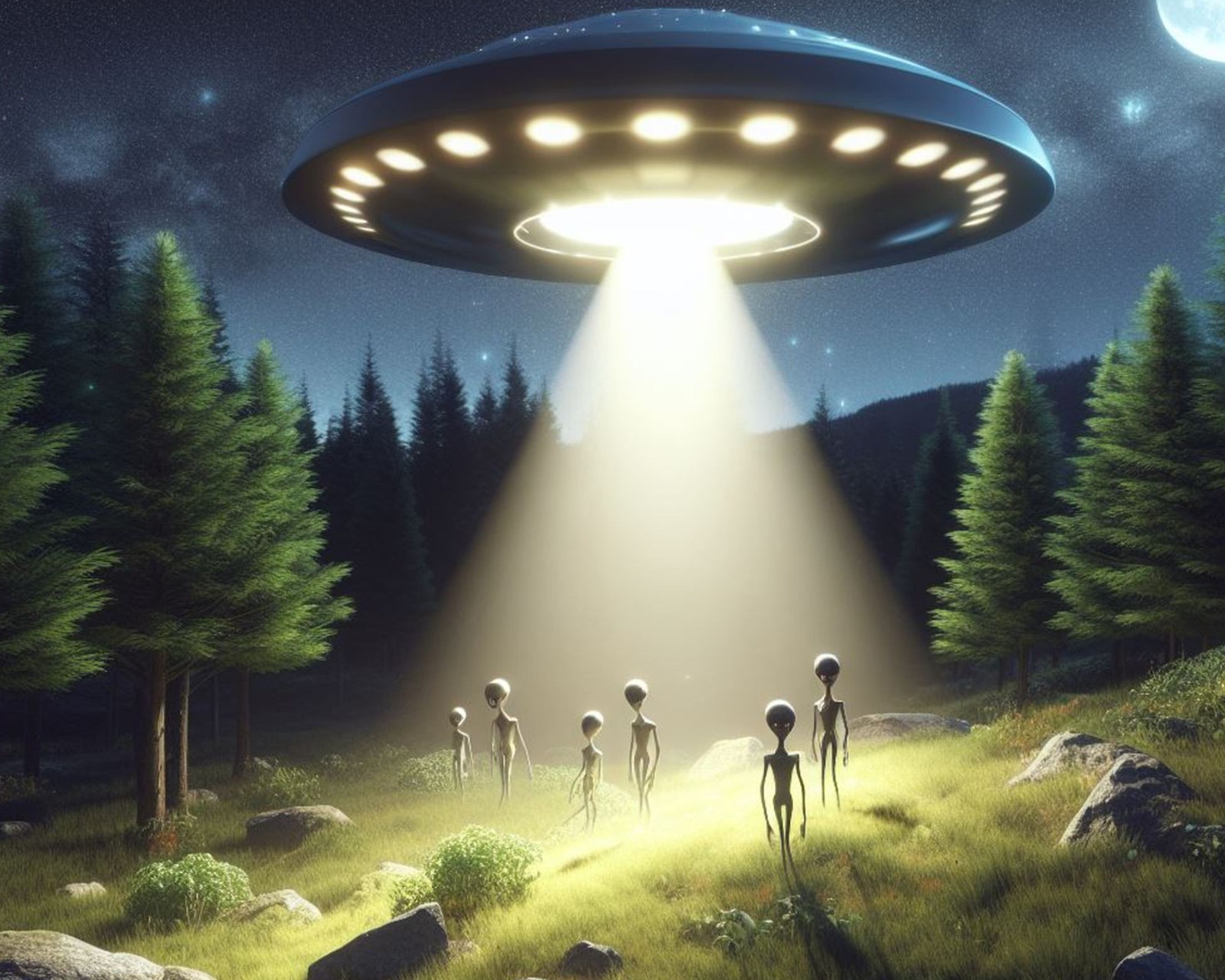 Mouse Pad Aliens Have Landed UFO's  Are Real I Believe Now This Photo Proves it