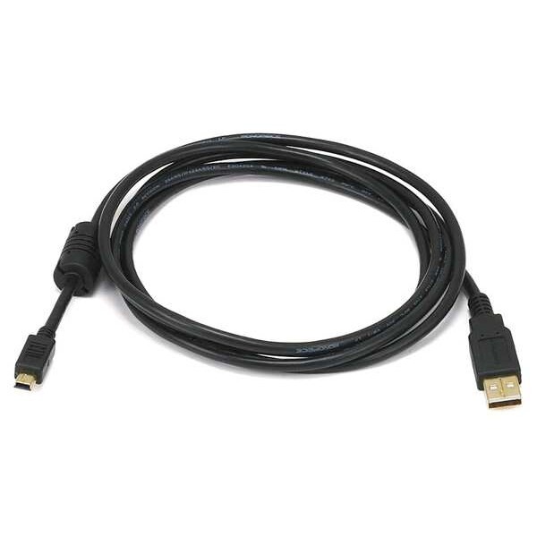 Monoprice Standard USB Cable,Black,36in L 5447 Monoprice 5447 0844660054474