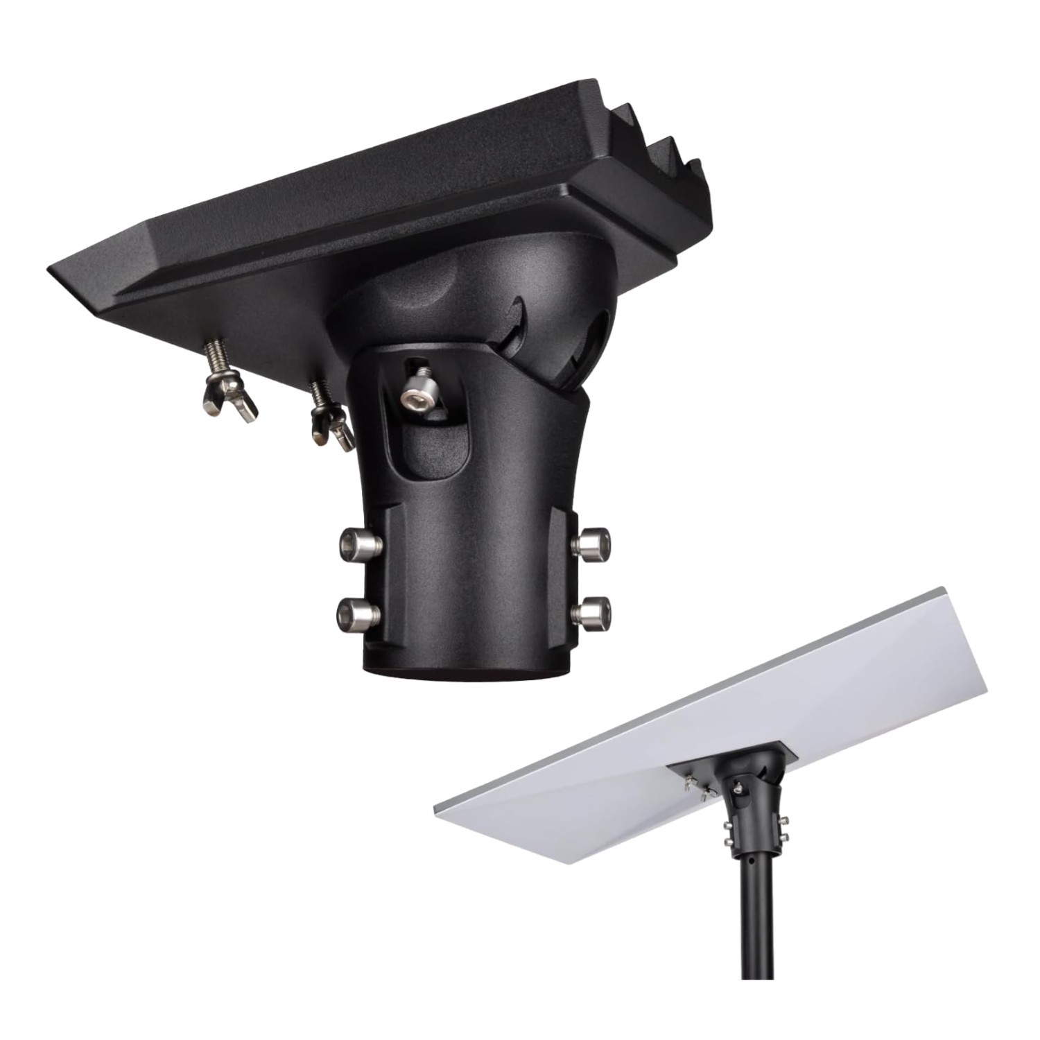 All-Weather Adjustable Adapter for Starlink Dish – 1-2 Inch Pole Compatibility
