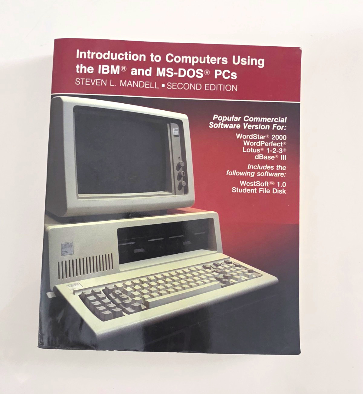 West Publishing Introduction to Computers IBM & MS-DOS PCs 2nd Ed Manual w/ Disk
