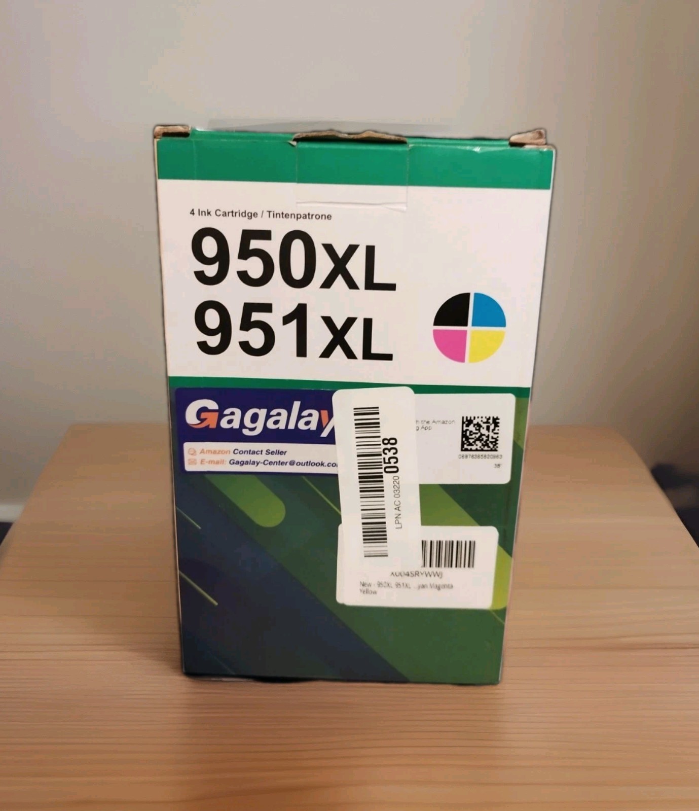 ejet 950XL and 951XL Ink Cartridges Combo Pack Compatible for HP 950 951 Ink Car