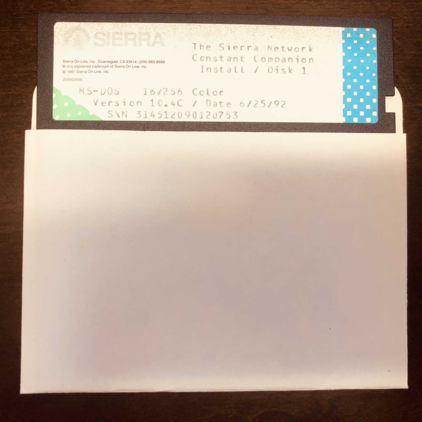 The Sierra Network Constant Companion