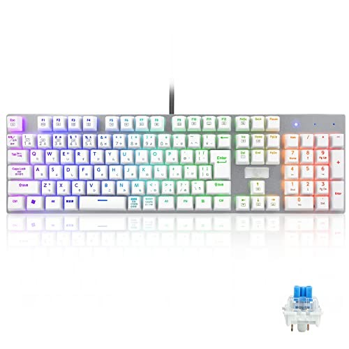 [Japanese layout] e-element mechanical gaming keyboard with red and blue