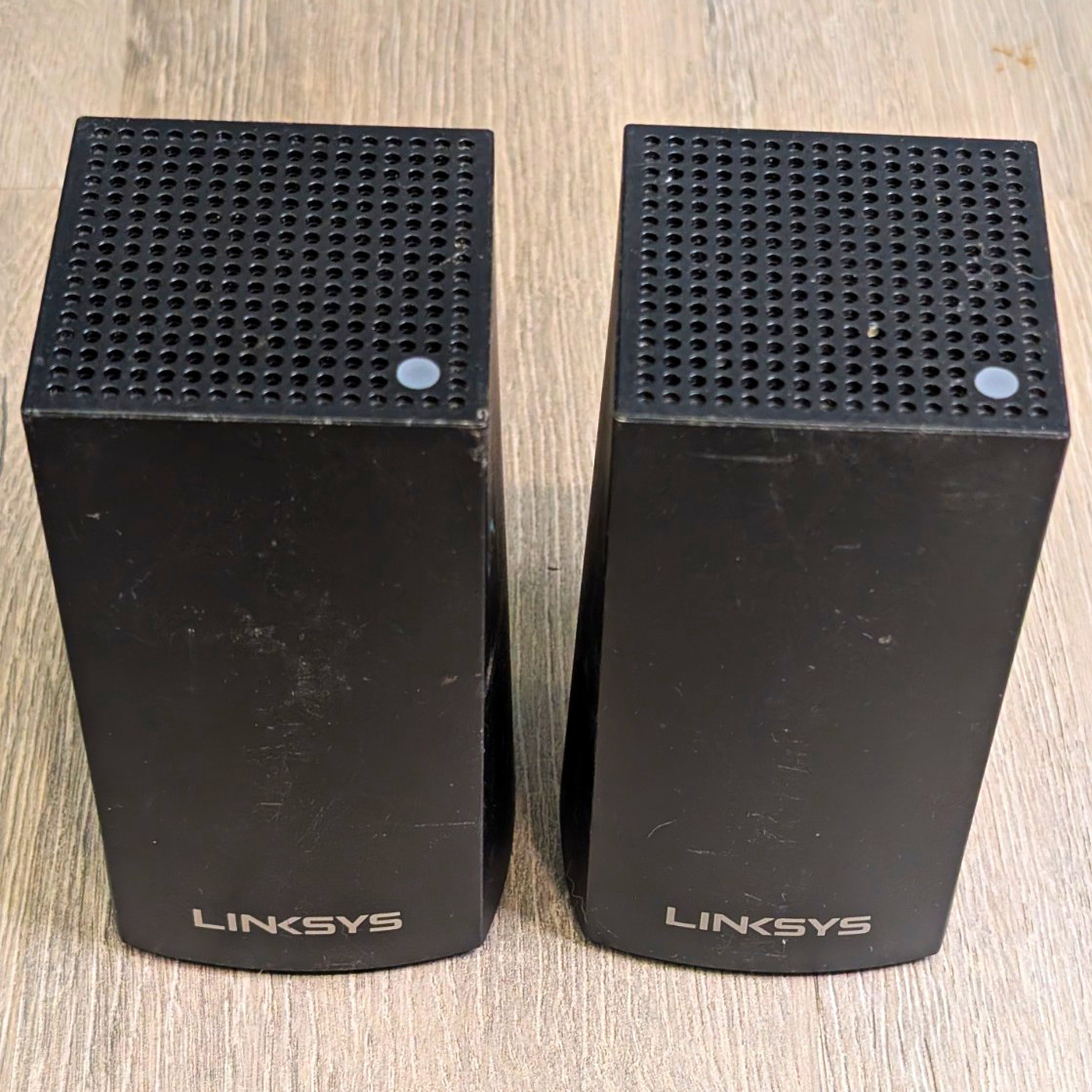 Linksys Velop VLP01 Dual-Band Mesh WiFi Access Point 1200 Mbps Black 2-Pack
