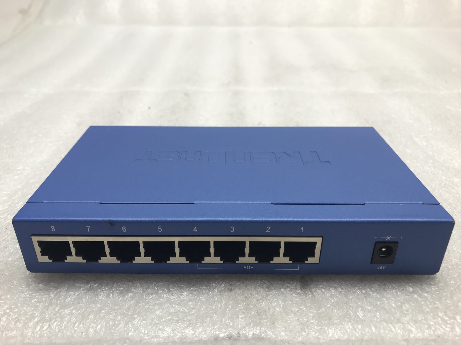 TRENDnet TPE-S44 8-Port 10/100 Fast Ethernet PoE Switch NO A/C ADAPTER
