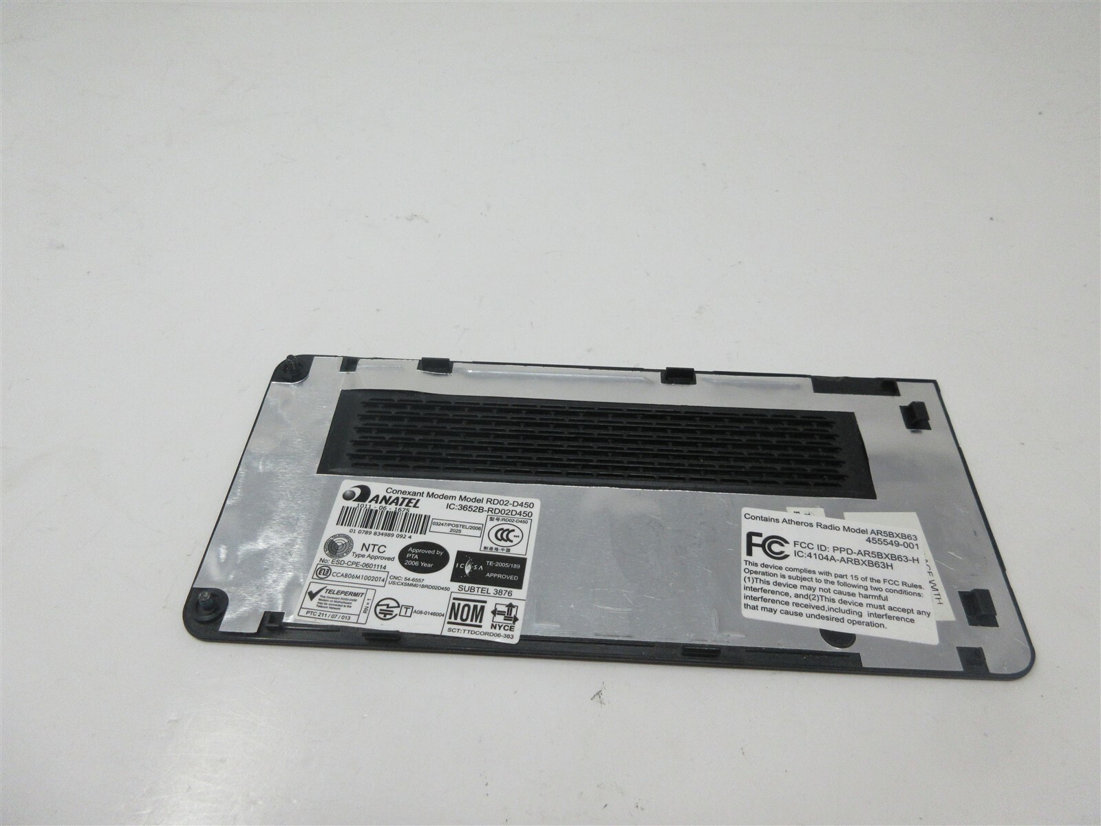 HP PLASTIC COVER COMPAQ 455549-001 OEM
