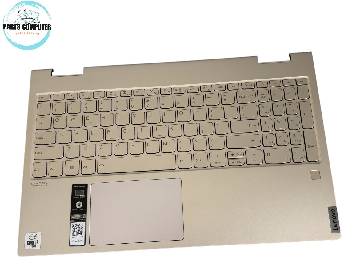 5CB0U43851 - Palmrest with Keyboard and Touchpad Lenovo Yoga C740-15IML