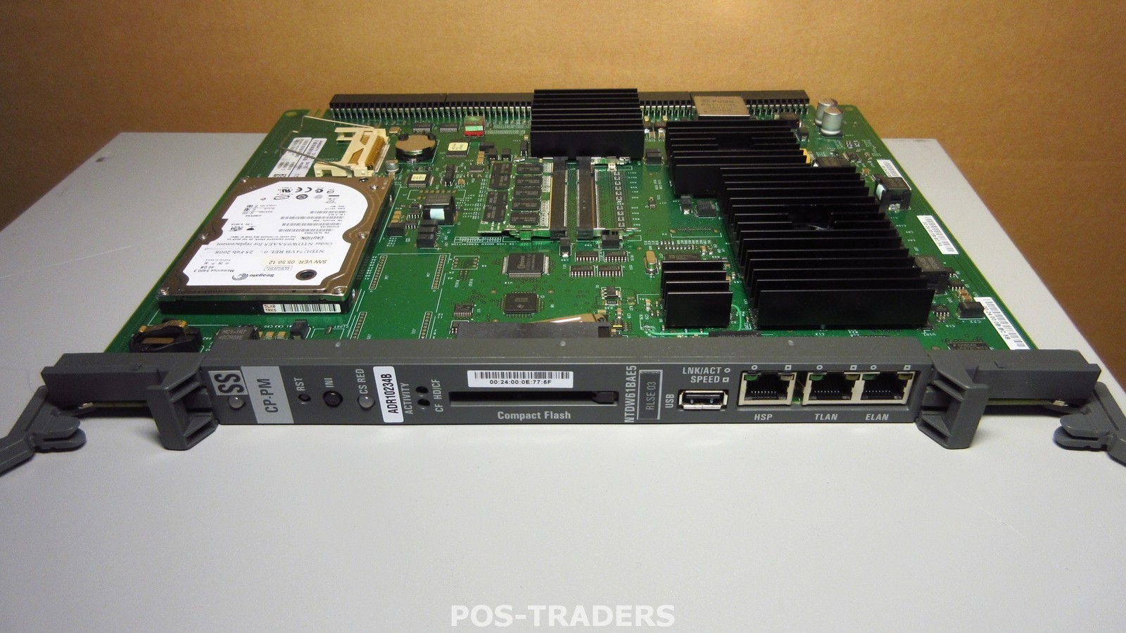Nortel CS1000 CP-PM Card 1.4GHZ ROHS NTDW61BAE5 Module - PULLED FROM MG1000