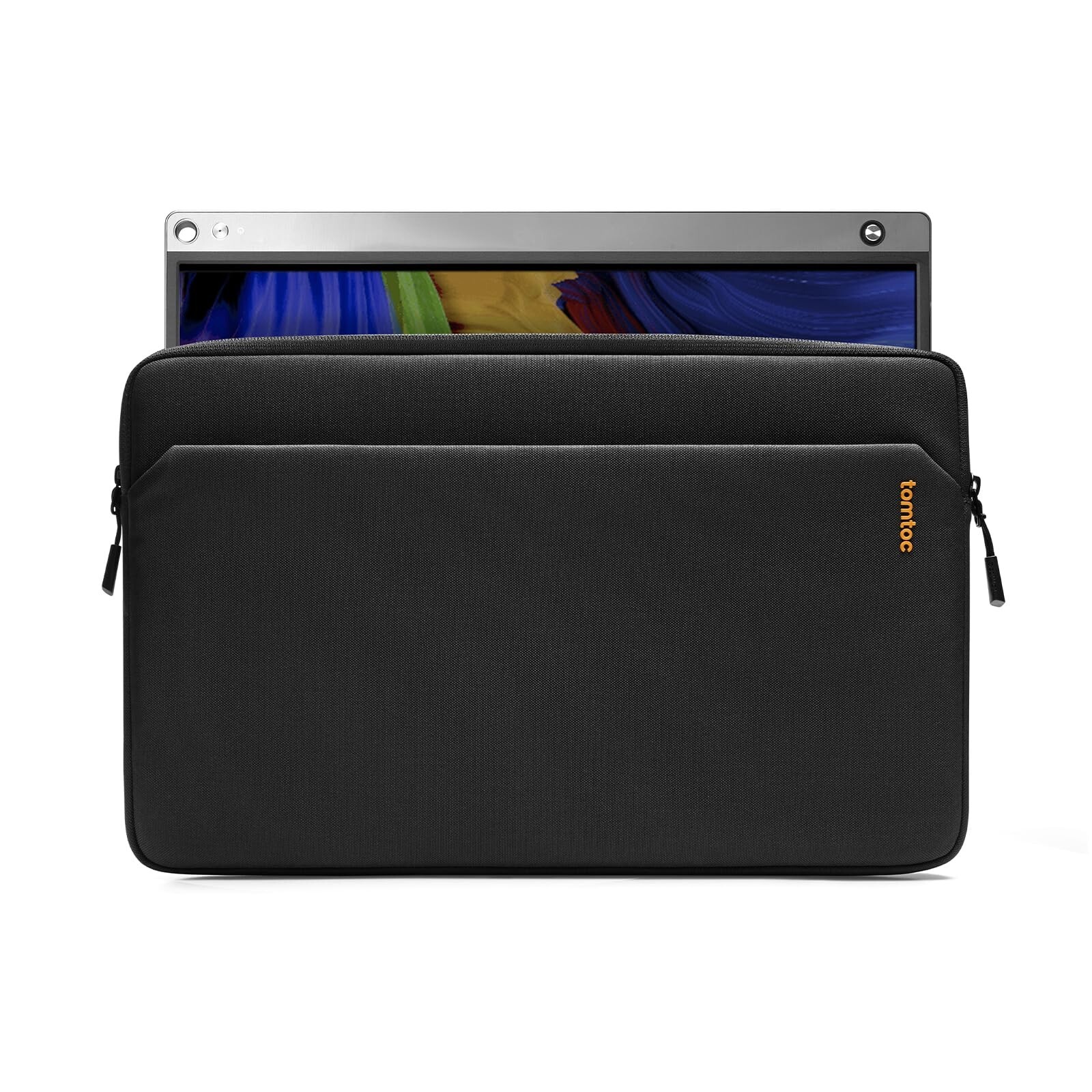 tomtoc Light-A18 Slim 15.6 Inch Portable Monitor Sleeve Case with Acessories ...
