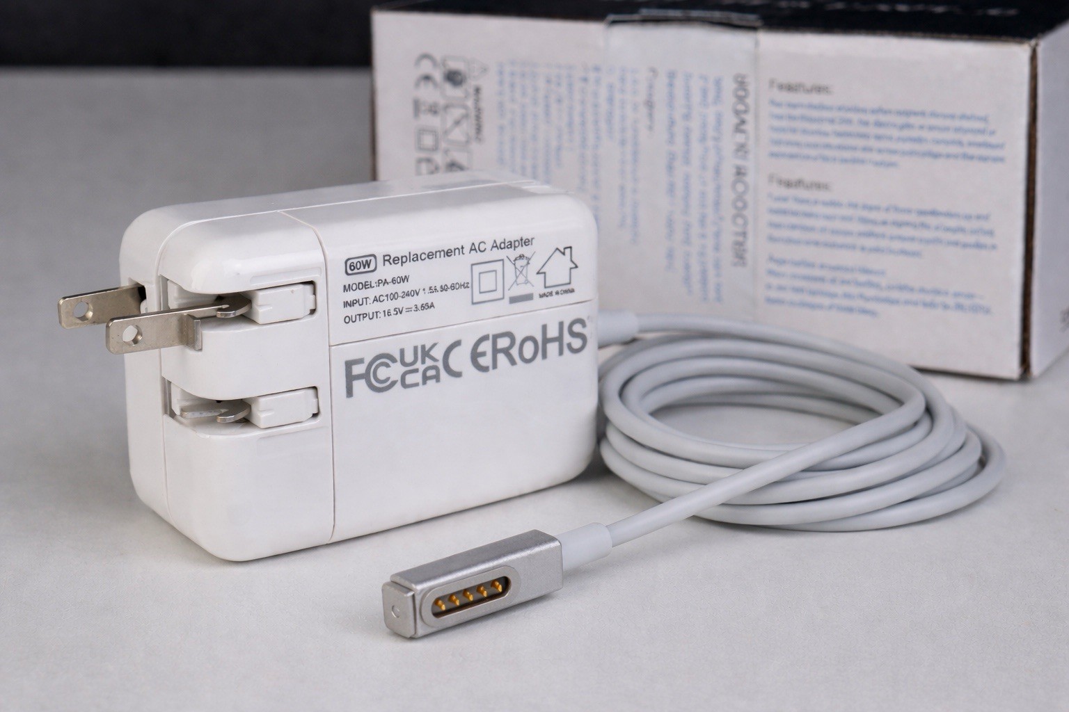 Genuine Apple Mag Safe 2 60W Power Charger Adapter A1435 VGC - TESTED