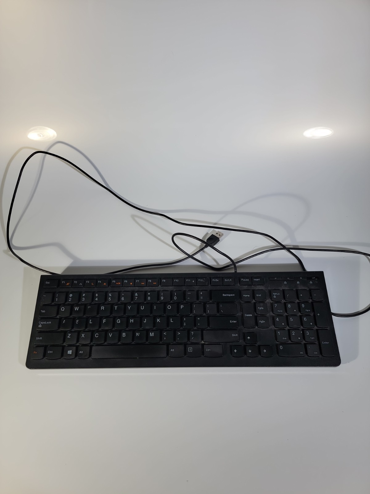 Lenovo KB4721 Wired Keyboard - Black