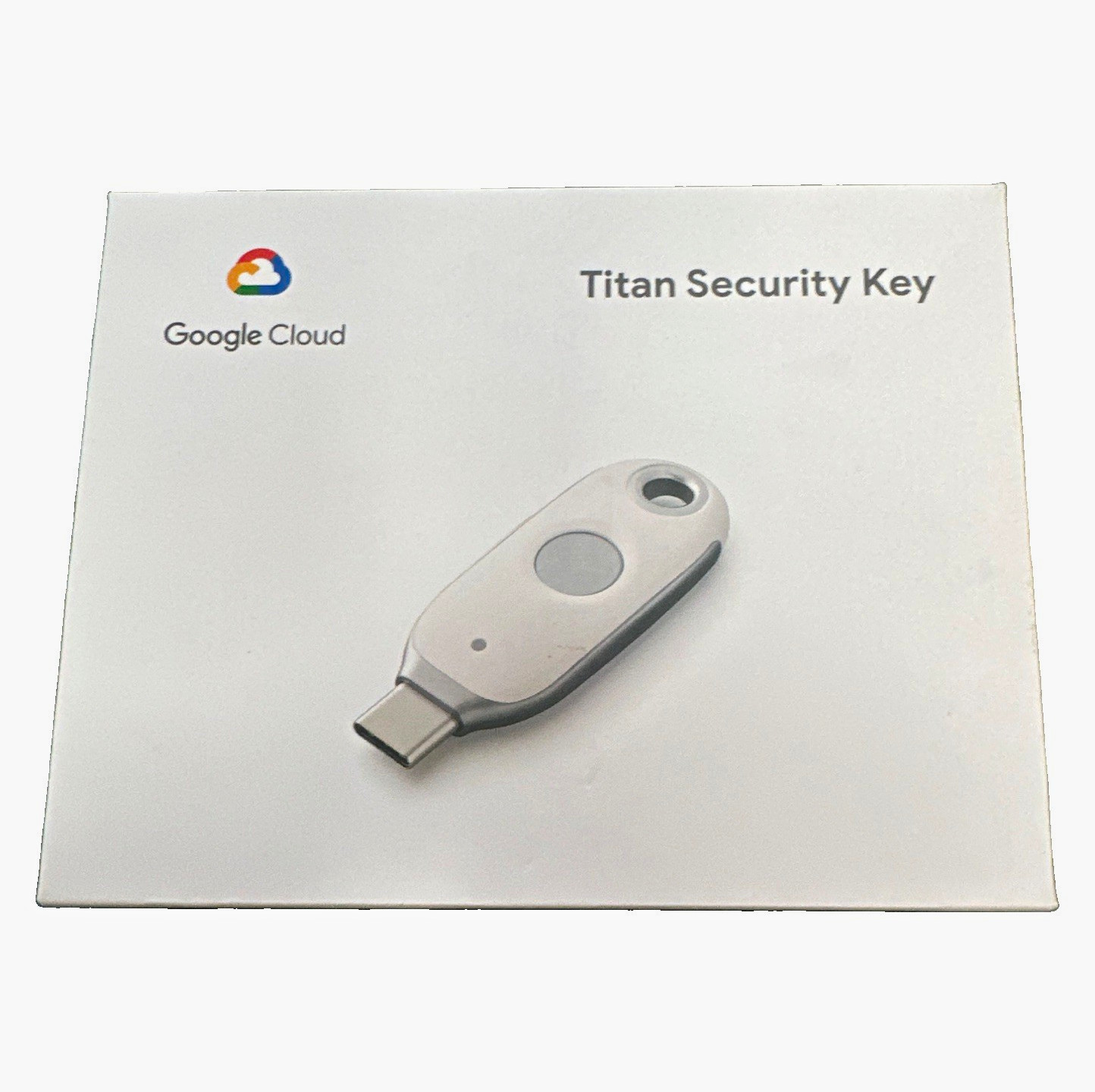 Google Cloud Titan Security Key USB-C with NFC Security Key, Model K40T