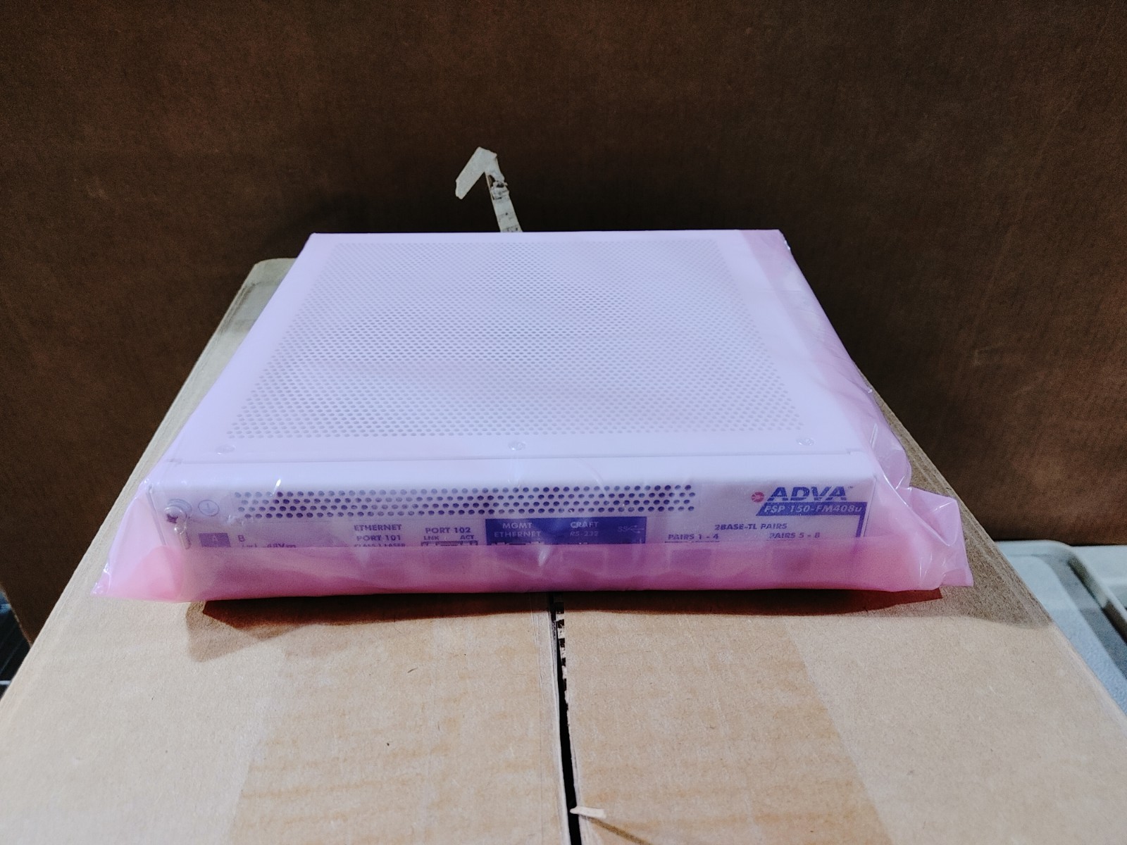 ADVA OPTICAL NETWORKING F150-FM408U Carrier Ethernet Network Interface Device