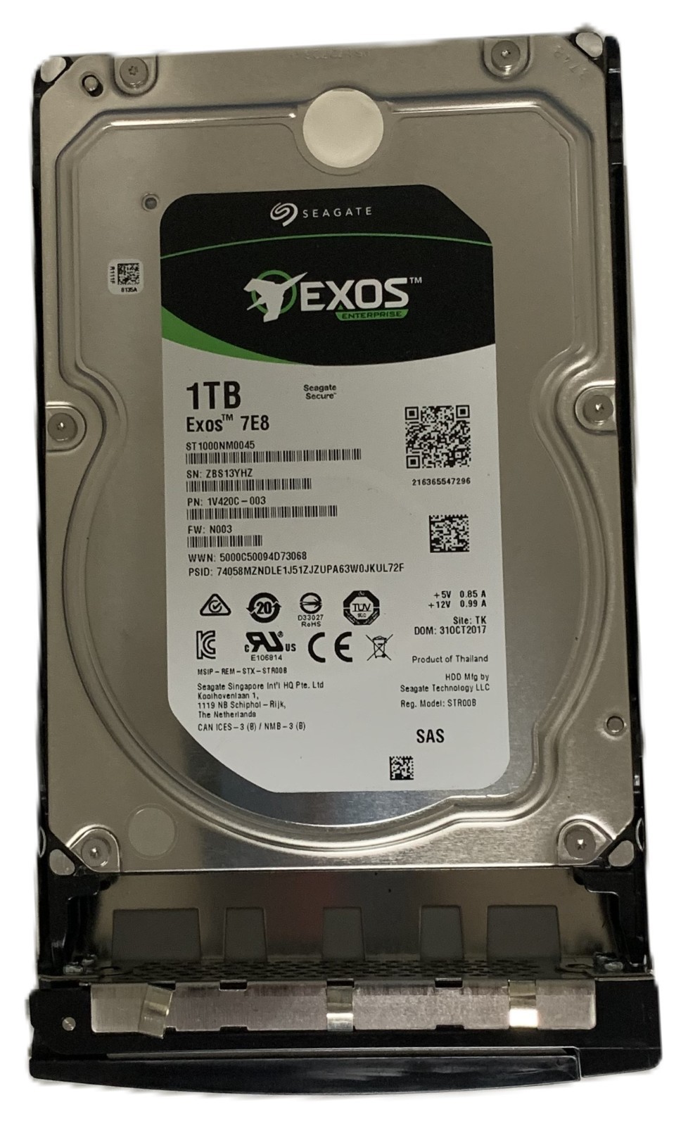 Nimble 1TB SAS 3.5" HDD SP-HDD-1TB-V2