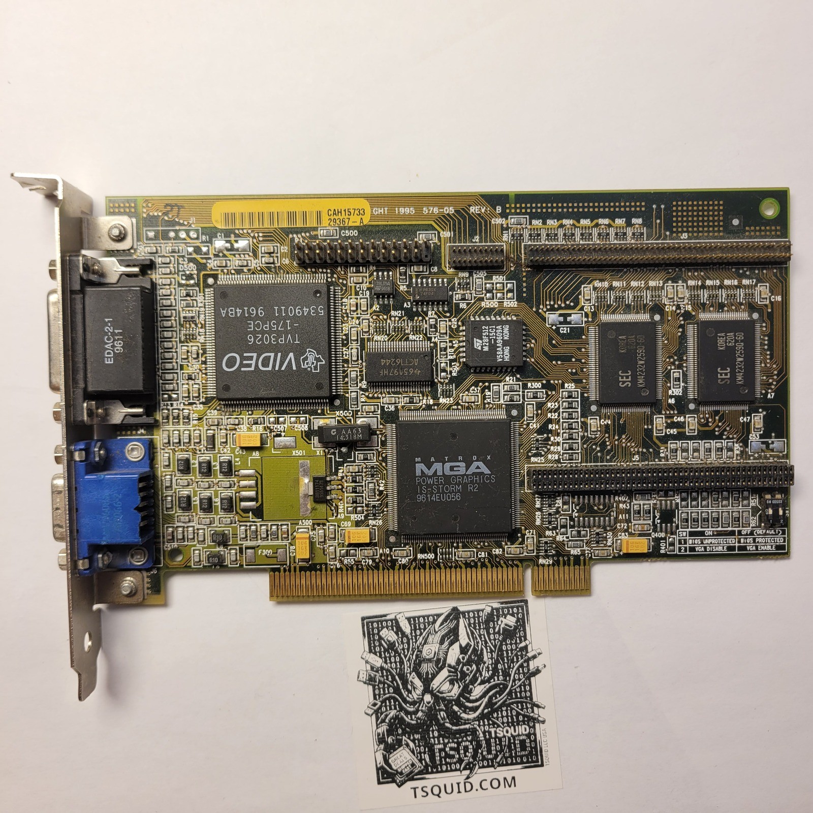 Matrox Storm R2 Graphics Card MGA-MIL/2BN Millennium PCI 2MB WRAM 79075019171