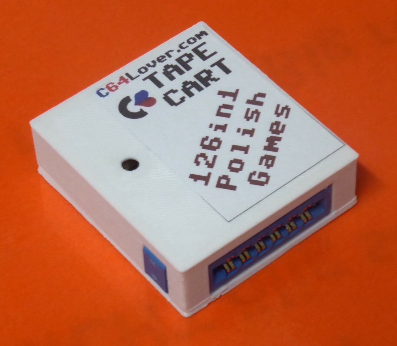 Commodore 64/128 TapeCart 126in1 Polish Games