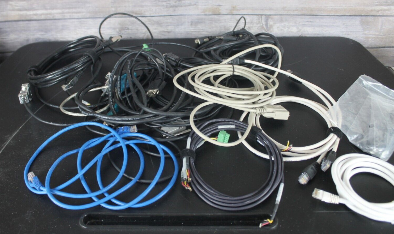 Cable Mix Lot of 13 Patch, Ethernet, VGA, Plenum, Laptop, HDMI Mixed Lot
