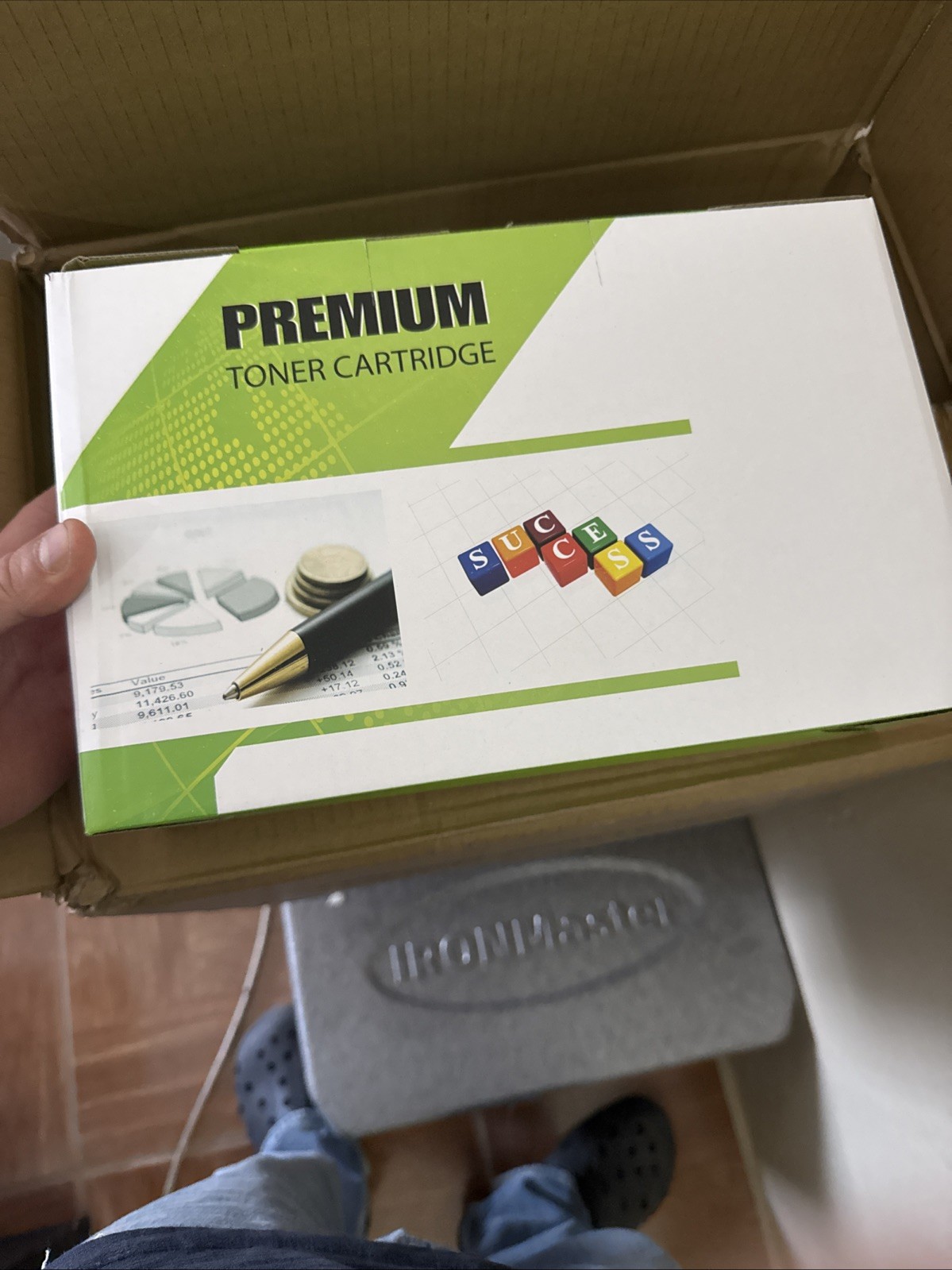 Set of 2 Premium Black Toner Cartridges – New in Box, High-Quality Printing