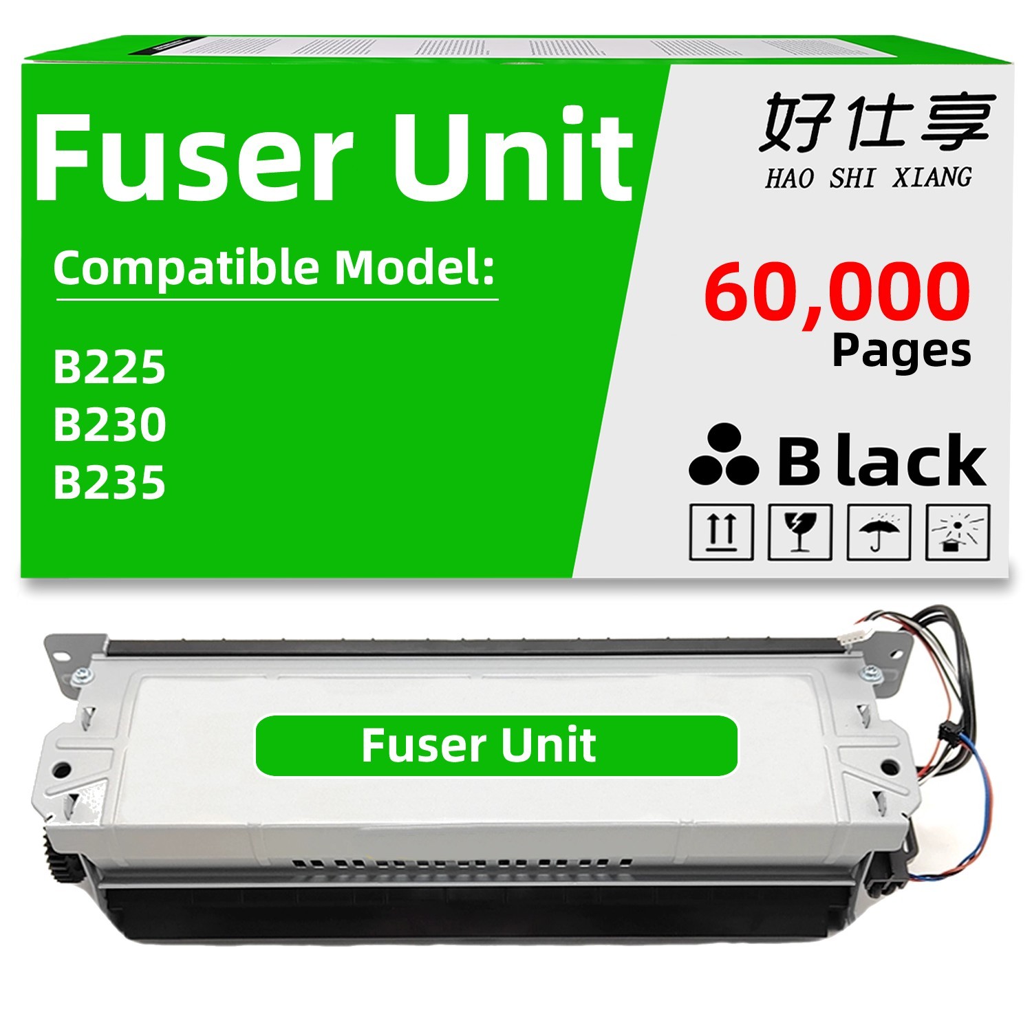 B230 Fuser Unit Compatible for Xerox B225 B230 B235 60,000Pages