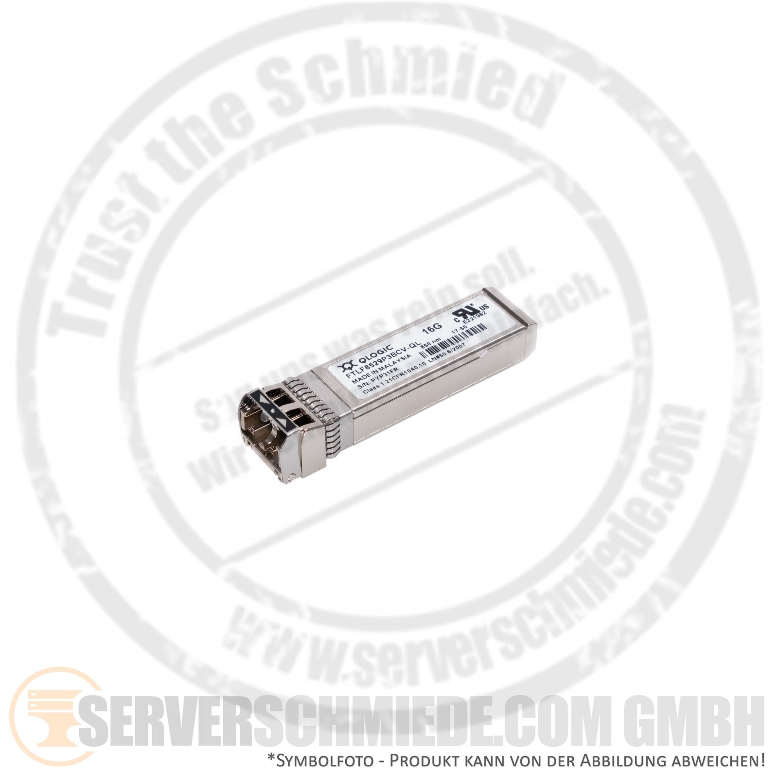 Finisar Qlogic 16Gb FC FibreChannel Transceiver SR SFP+ 850nm FTLF8529P3BCV-QL