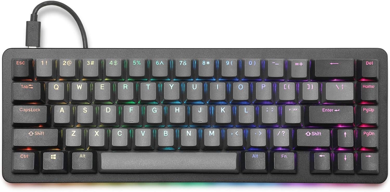 Drop ALT Wired Mechanical Keyboard 65% 67 Key Gaming Keyboard RGB PBT Aluminum