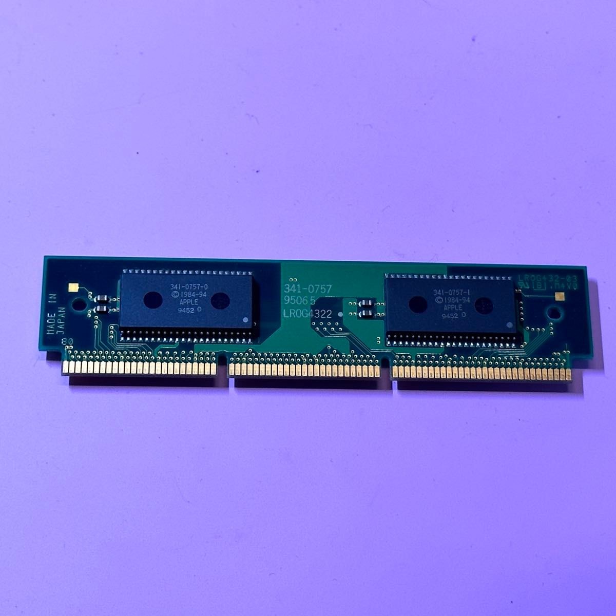 Apple 341-0757 RAM Module for Macintosh Power PC 7100/80 LR0G4322 Tested