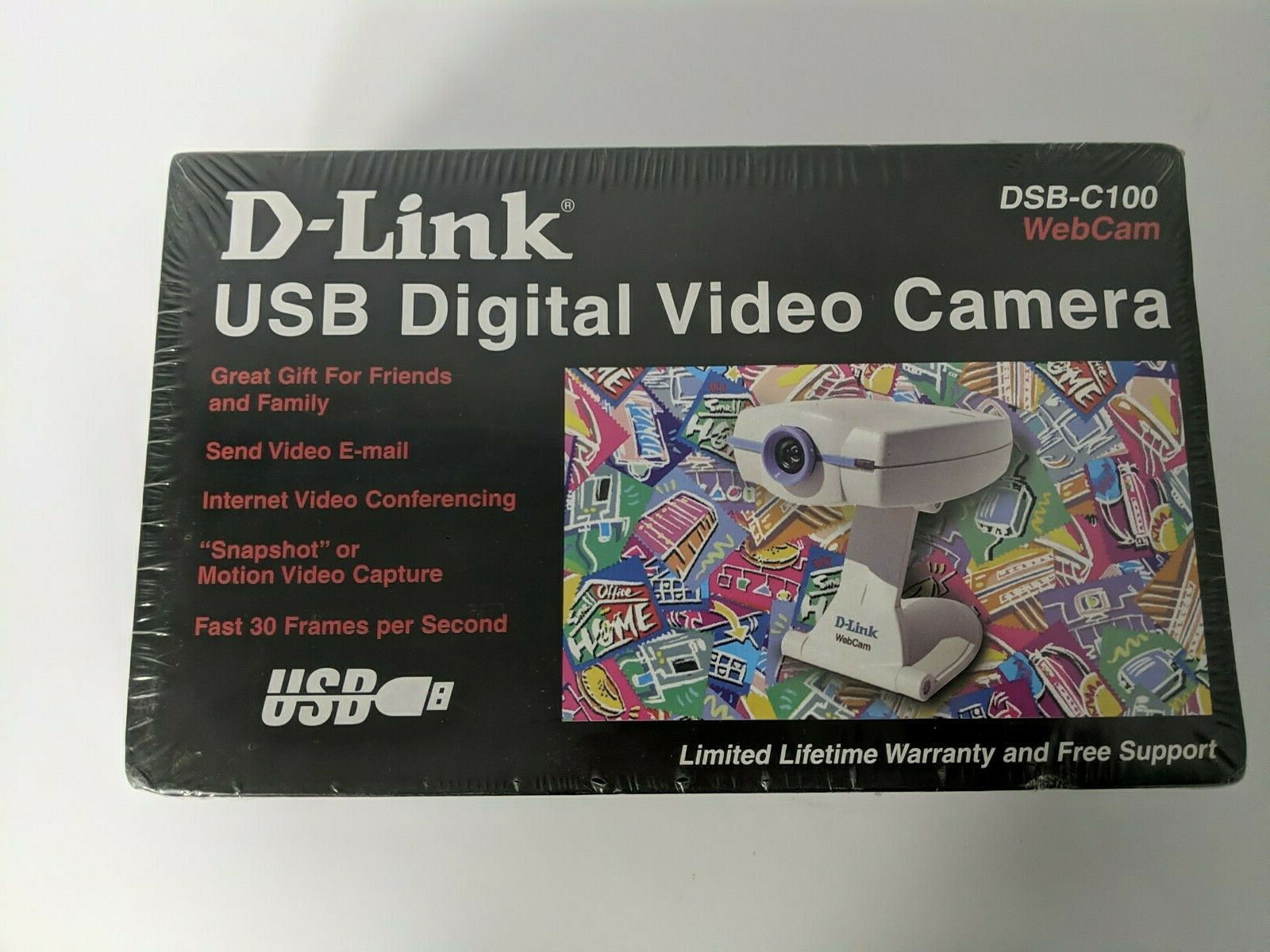 D-Link DSB-C100 WebCam USB Digital Video Camera